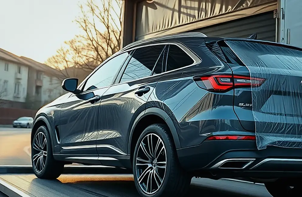 안성동 볼보 XC90 장기렌트 시공 후